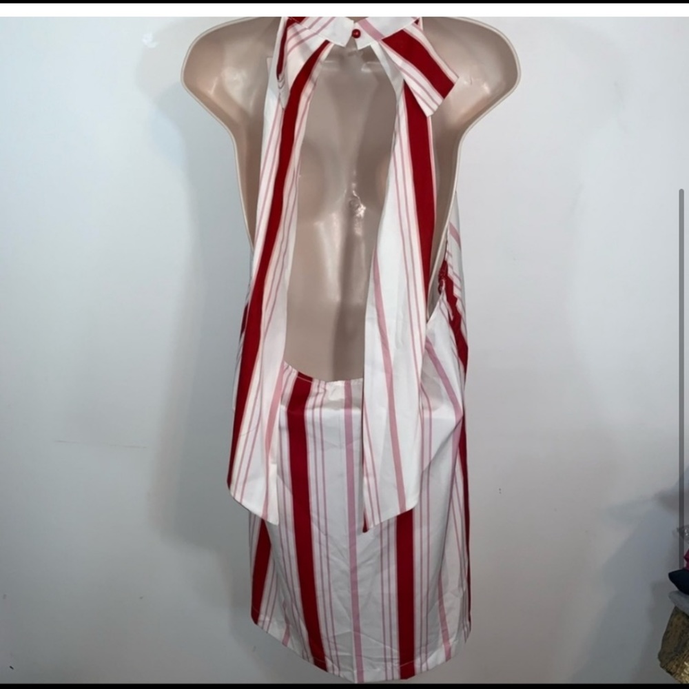 YOINS Backless Dress XL BNWT halter front